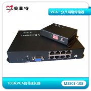 M3801-108 一分八VGA网络传输器100米