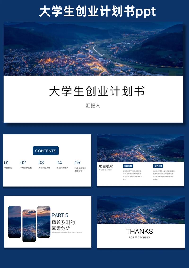 创业计划书ppt课件