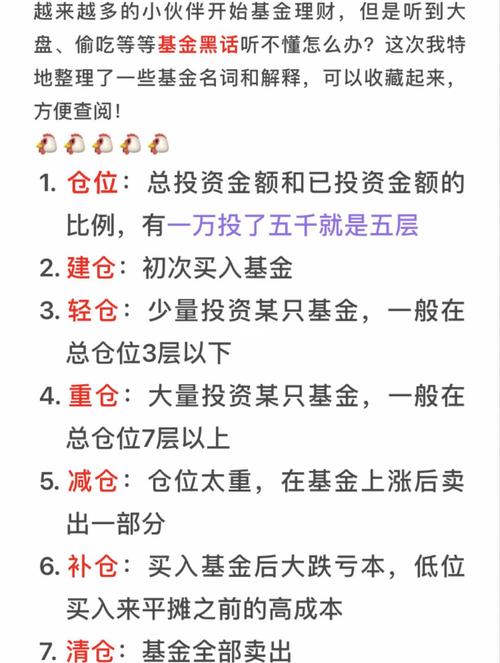 证券投资基金名词解释