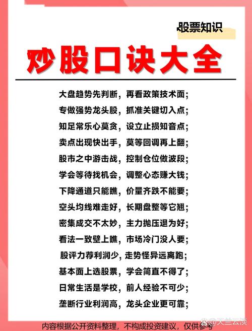 股市入门基本知识