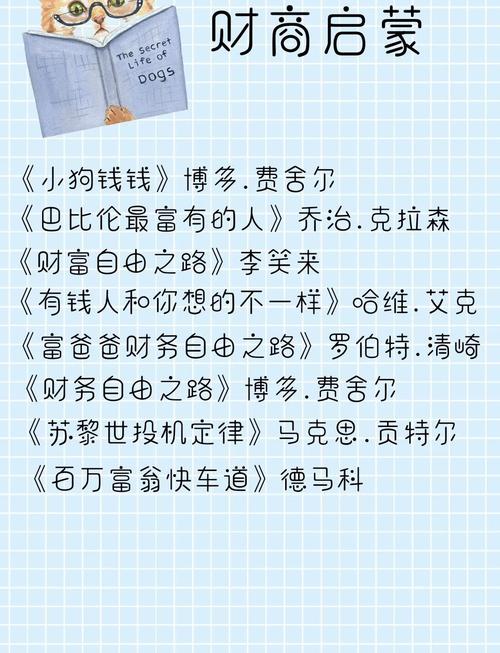 理财书籍排行榜前十名