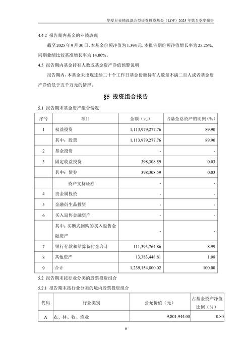 华夏大盘精选混合基金