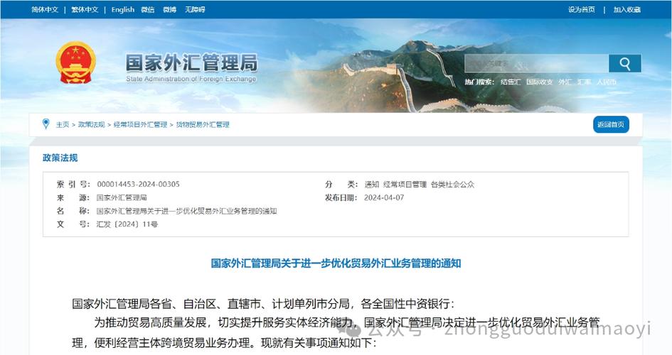 中国外汇管理局官网