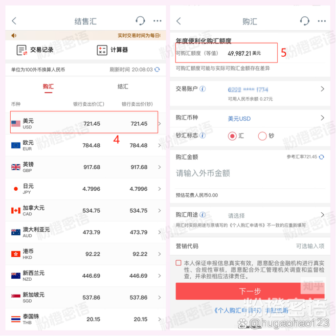 中国银行外汇查询