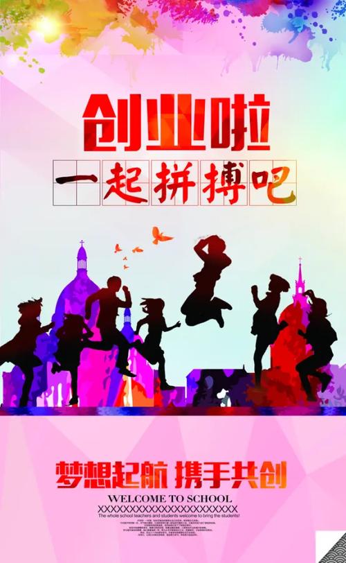 创业团队海报