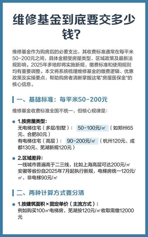 维修基金交几次