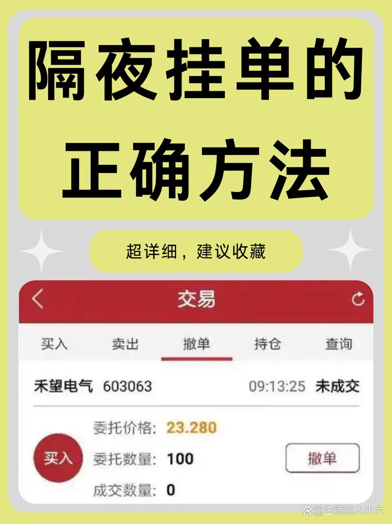 股市提前挂单时间